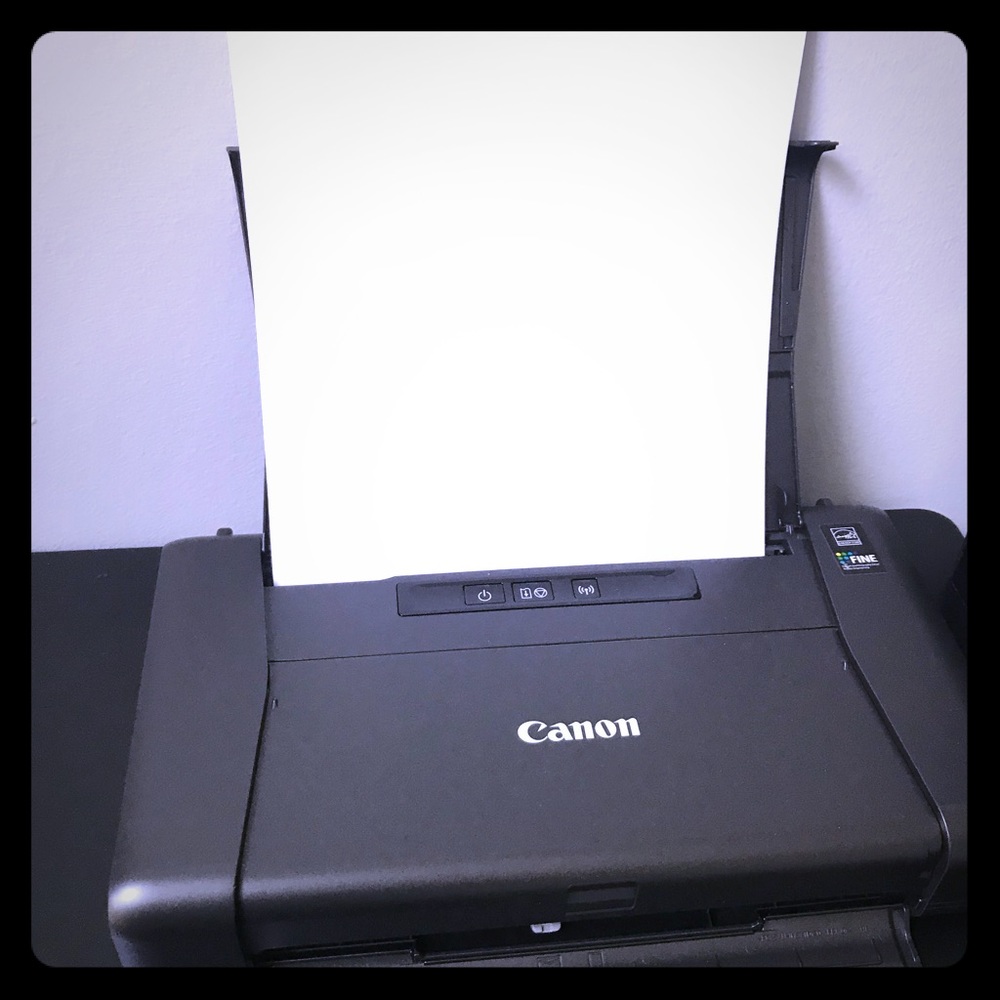 Portable Bluetooth Printer - Canon Pixma iP110